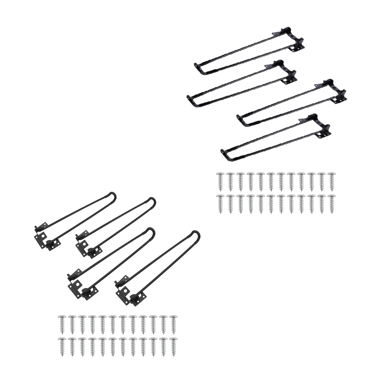 4x 折りたたみデスク脚 ホーム DIY プロジェクトアクセ - Outdoor Furniture Diy のレビューと価格
