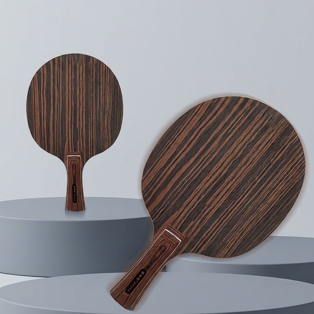 黒檀製卓球ラケットブレード、高速攻撃設計、5ウッド+2カーボ - Outdoor Furniture Wood のレビューと価格